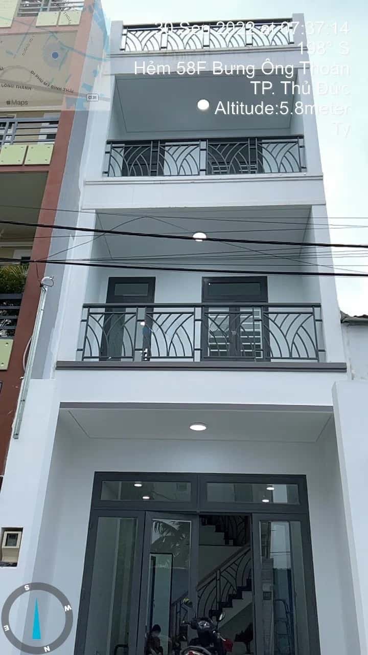 Cho thuê nhà hẻm Đường Bưng Ông Thoàn Quận 9, TP.HCM – 1 phòng ngủ, giá 3 triệu