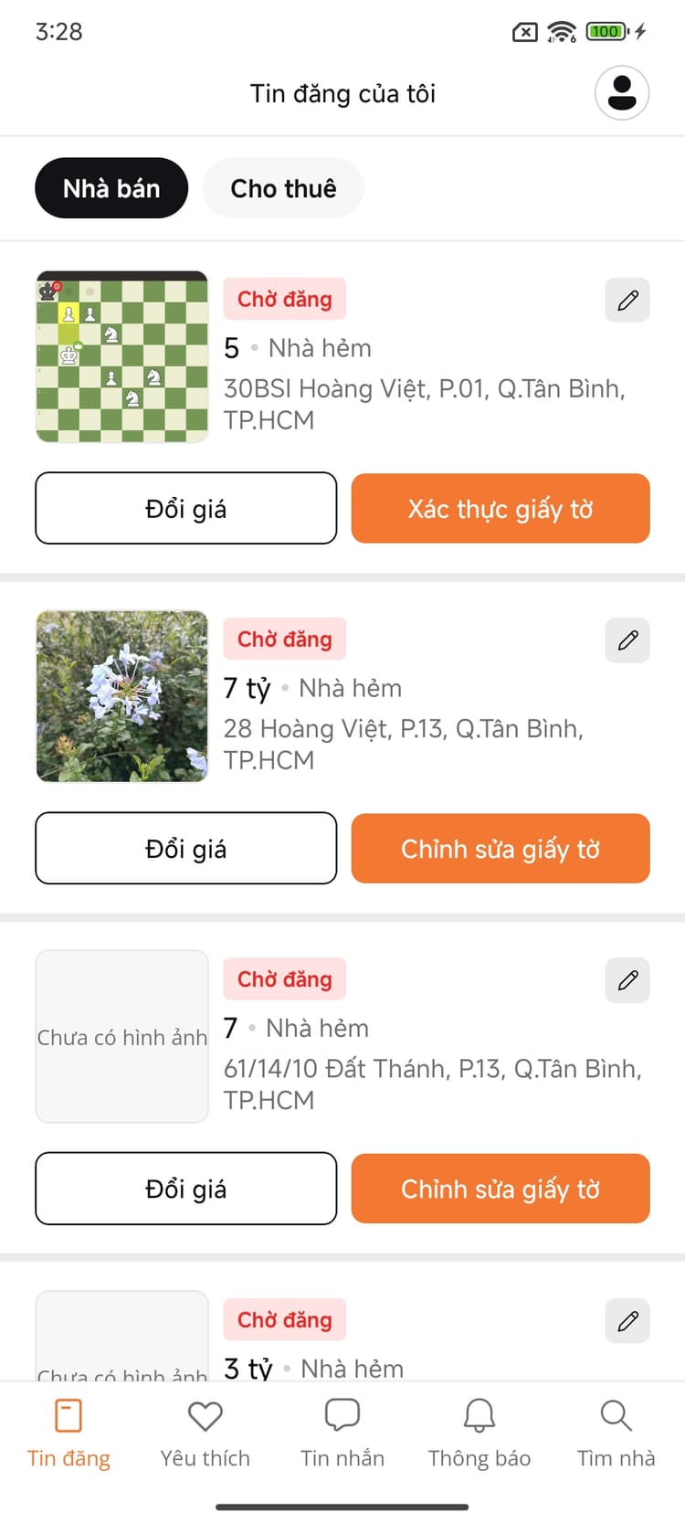 Bán - Nhà hẻm 38/31/8 Chế Lan Viên, Phường Tân Phú, Thành phố Hồ Chí Minh