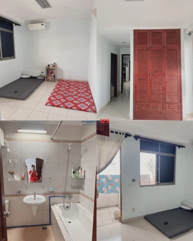 Cho thuê nhà hẻm Trường Sa Quận 3, TP.HCM – 1 phòng ngủ, giá 2.3 triệu