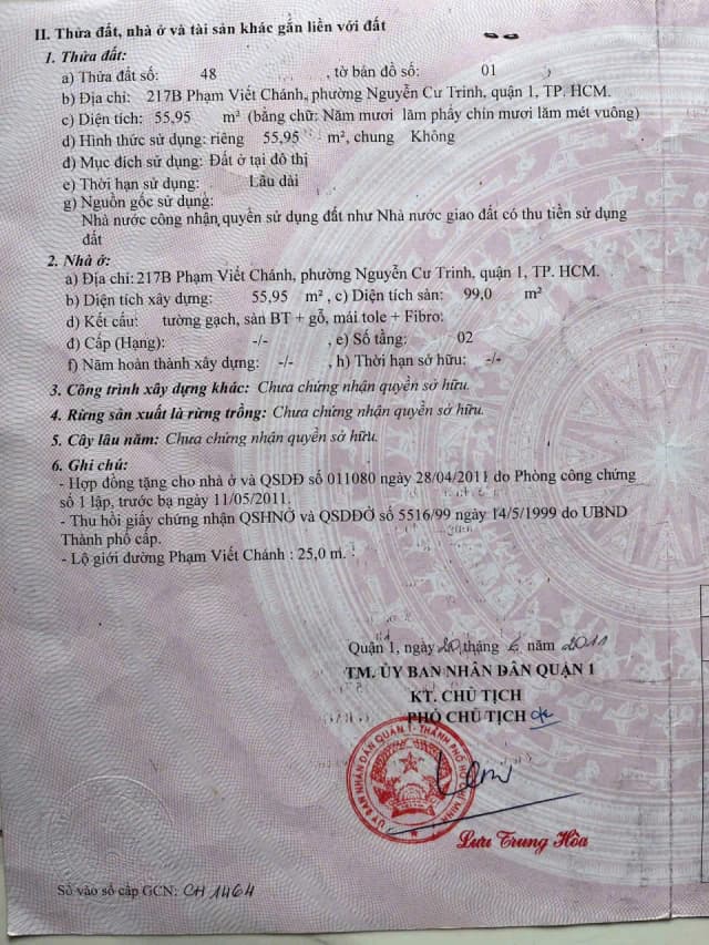 Bán nhà hẻm số 40 Quận Tân Phú, TP.HCM – 3 phòng ngủ, giá 15 tỷ