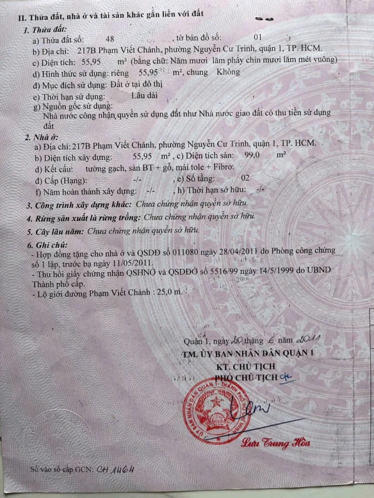 Bán - Nhà hẻm 40, số 40, Phường Tân Phú, Thành phố Hồ Chí Minh